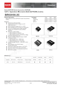 BR93H56RFJ-2CE2 Datasheet Copertura