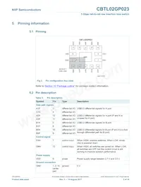 CBTL02GP023HOZ Datasheet Pagina 3