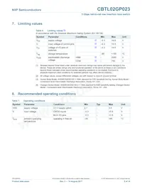 CBTL02GP023HOZ Datasheet Pagina 5