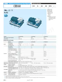 CHS4004812-B Datasheet Page 2