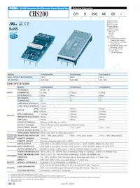 CHS4004812-B Datasheet Pagina 10