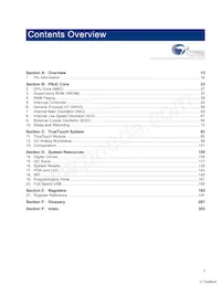 CY8CTST200A-32LQXI Datasheet Pagina 3