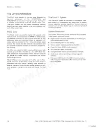 CY8CTST200A-32LQXI Datasheet Pagina 14