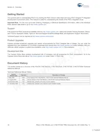 CY8CTST200A-32LQXI Datasheet Pagina 16