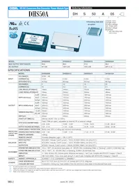 DHS200A24-T Datasheet Page 2