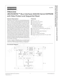 FM93CS56M8 Datasheet Copertura