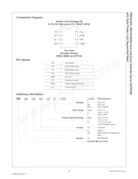 FM93CS56M8 Datasheet Pagina 2