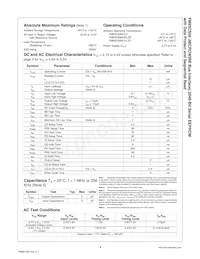 FM93CS56M8 Datasheet Pagina 4