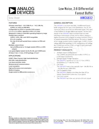 HMC6832ALP5LETR Datasheet Cover