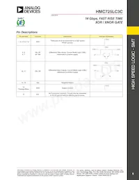 HMC725LC3C Datasheet Page 6