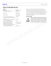 HMC745LC3TR Datasheet Page 4