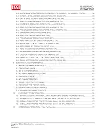 IS25LP256D-RMLE Datenblatt Seite 6