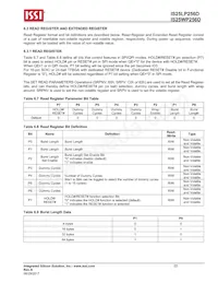 IS25LP256D-RMLE Datasheet Pagina 20