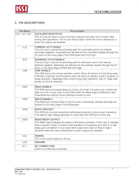 IS34ML04G084-TLI-TR數據表 頁面 7