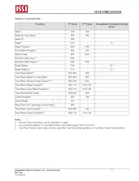 IS34ML04G084-TLI-TR Datasheet Pagina 11