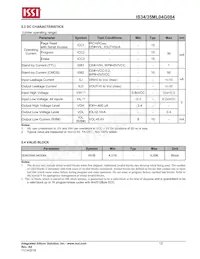 IS34ML04G084-TLI-TR Datasheet Pagina 13