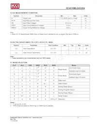 IS34ML04G084-TLI-TR Datasheet Pagina 14