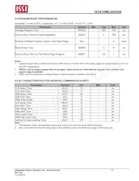 IS34ML04G084-TLI-TR Datasheet Pagina 15