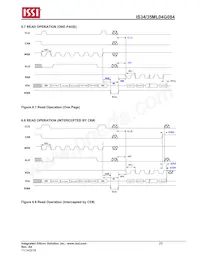 IS34ML04G084-TLI-TR Datasheet Pagina 20