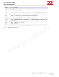 IS43LD32640B-18BPLI Datasheet Page 6