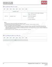 IS43LD32640B-18BPLI Datasheet Pagina 20