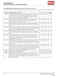 IS43R16320E-6BI Datasheet Pagina 22