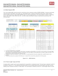 IS46TR16640AL-125JBLA2-TR Datasheet Pagina 10