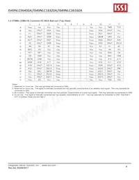 IS49NLS96400A-25WBL Datasheet Pagina 4