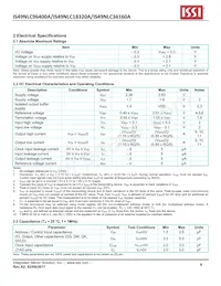 IS49NLS96400A-25WBL Datenblatt Seite 8