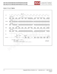 IS61NLP25636B-200B3LI Datasheet Pagina 18