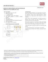 IS61WV25616EDALL-20BLI Datasheet Copertura