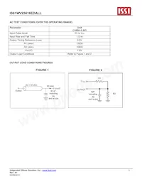 IS61WV25616EDALL-20BLI Datasheet Pagina 5