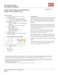 IS61WV51216EEBLL-10TLI Datasheet Copertura