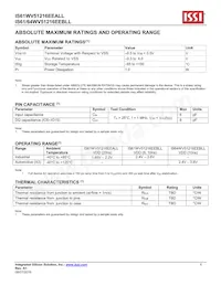 IS61WV51216EEBLL-10TLI Datasheet Pagina 6