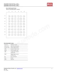 IS62WV102416FBLL-45BLI Datasheet Pagina 2