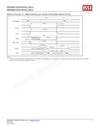 IS62WV102416FBLL-45BLI數據表 頁面 11