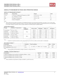 IS62WV102416GALL-55TLI Datenblatt Seite 4