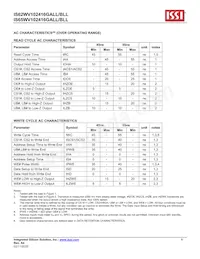 IS62WV102416GALL-55TLI Datenblatt Seite 8