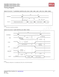 IS62WV102416GALL-55TLI Datenblatt Seite 9