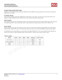 IS62WV2568EBLL-45BLI Datenblatt Seite 3