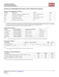 IS62WV2568EBLL-45BLI Datenblatt Seite 4