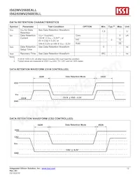 IS62WV2568EBLL-45BLI Datasheet Pagina 12