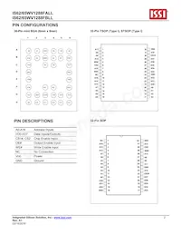 IS65WV1288FBLL-45HLA3 Datasheet Pagina 2