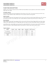 IS65WV1288FBLL-45HLA3 Datenblatt Seite 3