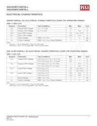 IS65WV1288FBLL-45HLA3 Datenblatt Seite 5