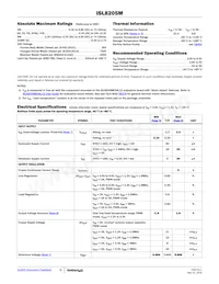 ISL8205MIRZ-T Datasheet Pagina 6