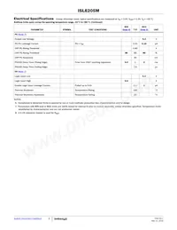 ISL8205MIRZ-T Datasheet Page 8