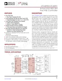 LTC4292IUJ#TRPBF Datasheet Copertura