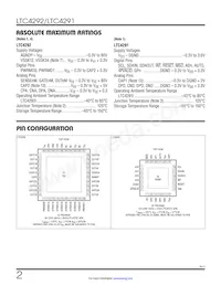 LTC4292IUJ#TRPBF Datasheet Pagina 2