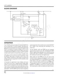 LTC4359HS8#TRPBF Datasheet Pagina 6